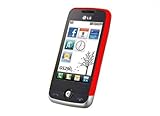 LG GS290 Cookie Smartphone (7.6 cm (3 Zoll) Display, Touchscreen, 2 Megapixel Kamera) weiß/rot