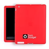 Duragadget Coque en silicone pour iPad 2 Rouge (Import Royaume Uni)par Duragadget