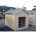Quality Dog Kennel for Large Dog Traditional Style made with Swedish Redwood Timber T&G.  Please note Restricted Delivery Areas
