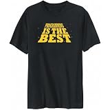 T-Shirt Mens Black  Programming is the best  Hobbies