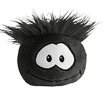 Original Disney Club Penguin Black Plush Puffle Official (no code)