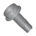 10-32 x 3/8" Type 23 Thread Cutting Screws/Unslotted/Hex Washer Head/Steel/Black Oxide (Carton: 8,000 pcs)