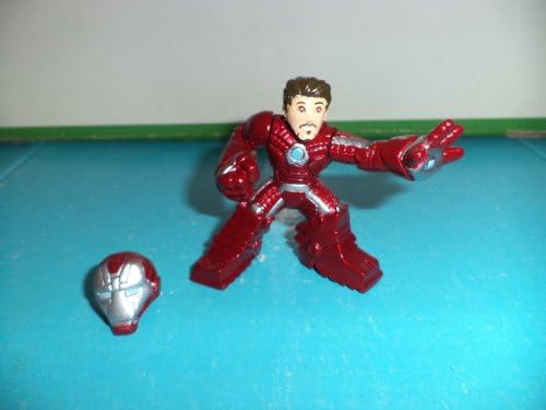 Marvel Super Hero Squad IRON MAN MARK V Action Figure w/ Removable Helmet