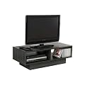 TV & Entertainment Unit In Black Ash Effect - Ideal for TV's up to 32"