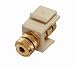 Tools & Hardware : BLACK BANANA JACK INSERT - IVORY