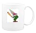 Custom Baseball Uniforms - Mug with rabbit, uniform, shoes, baseball, batting, hat