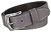 Made in Italy Full Grain Leather Casual Jeans Belt (34, Grey)