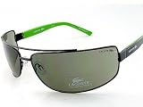 Lacoste - New Lacoste LA 12410 LA12410 BK Sunglasses 73-15-110 Smoke Shades Black/Green Frame