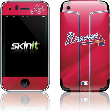 Skinit Atlanta Braves Alternate/Away Jersey Vinyl Skin for Apple iPhone 3G / 3GS