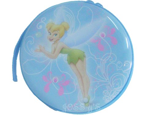 Adorables Tinkerbell Blue Cd Case Free Charm Necklace