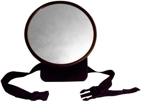 Babies Sparkle Back Seat Mirror - Keep Your Baby In View At All Times. The Babies Sparkle back seat mirror rotates 360 degrees and can pivot in any direction. With a large convex splinter proof surface, it allows you to see your baby at any angle, perfect for rear facing carseats. Never guess why your baby may be fussing, now you will know with a glance in your mirror, avoiding distraction, resulting in a safer drive. It is also true that when your baby can see your eyes they are more likely to be calmer. This will eliminate stress for you and your baby. Plus, with the Babies Sparkle love it or return it Life Time Guarantee, we eliminate your buying risk. Makes a great gift for anyone with a new baby or has a young child in their life.