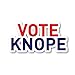 Vote Knope Sticker Parks Funny Quote Stickers - Laptop Stickers - 2.5