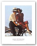 Lazy Hazy Days by Jack Vettriano 12.5x14 Art Print Poster