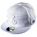 KR3W Mens Hat Plat New Era White