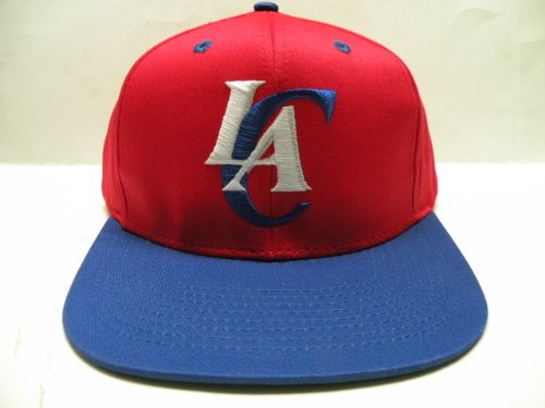 NBA LA Clippers Logo Red 2 Tone Reto Snapback Cap San Diego Clippers
