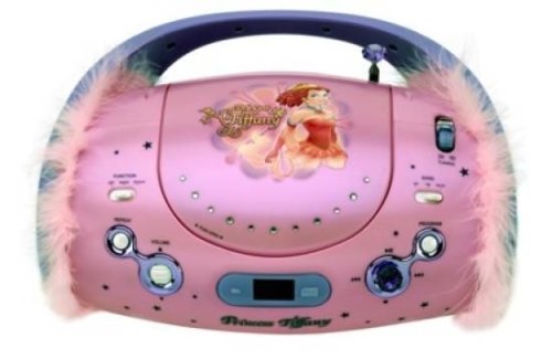 Childrens Toyshop  Elektronik : elta 6687 Prinzessin Tiffany Radio mit CD-Player
