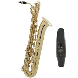 Legacy BS1000 Baritone Saxophone with LOW A, Case, Accessories and Selmer Paris S80 C* Mouthpiece