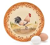 Set Of 4 French Country Rooster 8 1/2