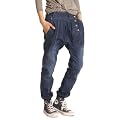Damen Jeans Pluder Harems Hosen in Gr.34/XS 36/S 38/M 40/L 42/XL Haremsjeans Baggy Damenjeans