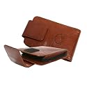 Cleveland Browns Brown Leather iPod Case