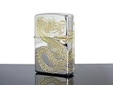 ZIPPO ジッポ ライター 龍と鳳凰 20DH3-SGの画像