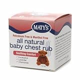 Maty's All Natural Baby Chest Rub 1.5 fl oz/ 45 ml