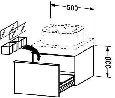 thanksgiving Duravit 629006 Bleached Wall Mounted WoodenB002XWPW7O