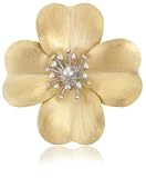 Produkt-Bild: Bella Donna Damenbrosche 8 Karat bicolor 4007BRO3B