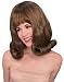 Adult's Mary Tyler Moore Style Brown Hairspray Flip Wig