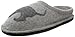 HAFLINGER Doggy Silver Grey Slippers (313021-84)