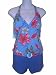 Womens Marina West Boyshorts Tankini Swimsuit, S-xxl, Purple Hawaiian Print