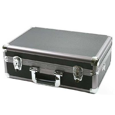 Hercules HR-9000 Super Strong Extra Large Aluminum System Hard Case for Digital Cameras and Camcorders (Black)