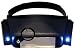 2-LED-LIGHTED 2X-TO-4X HEAD MAGNIFIER W/ VELCRO