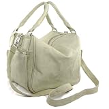 Faux Leather Bowler Style Handbag