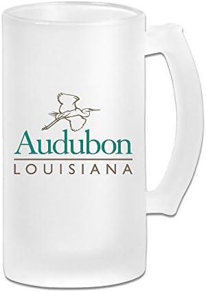 Unisex National Audubon Society Frosted Glass Beer Mug 16 OZ