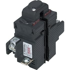 Connecticut Electric UBIP250 Pushmatic Circuit Breaker, 2-Pole 50-Amp by Connecticut Electric