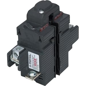 Connecticut Electric UBIP220 Pushmatic Circuit Breaker, 2-Pole 20-Amp