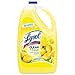 LYSOL Brand Clean & Fresh MultiSurface Cleaner, Sparkling Lemon/Sunflower,144oz Bottle,4/CT