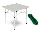 Two Person Lightweight Aluminum Folding Roll Up Camping Table!