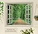 DIY Window 3D Green View Removable Wall Stickers Art Mural Decal