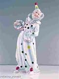 Coalport bone china Clown figurine polka dot outfit