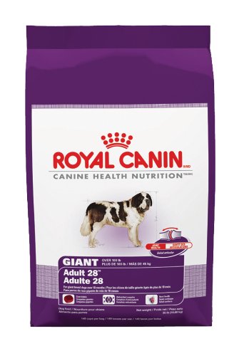 Royal Canin Dry Dog Food, Giant Breed Adult 28 Formula, 35-Pound Bag