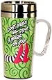 Wizard Of Oz Drop a House Insulated Mug, Green