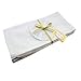 OWM Handkerchief 6 Pcs Classic Soft Cotton Solid Handkerchiefs for Men White