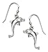 STERLING SILVER DAINTY HIGH POLISH JUMPING DOLPHIN