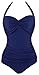 Angerella Retro One Piece Monokinis Swimsuits Swimwear(SST021-N1-3XL)