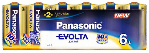 Panasonic エボルタ乾電池単二型6本パック LR14EJ/6SW