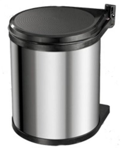 Produkt-Bild: Hailo 351203 Mono Abfallsammler 12 Liter, edelstahl/schwarz