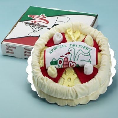 Special Delivery Pizza - New Baby Gift Set