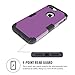 iPhone 7 Plus Case, MCUK 3 in 1 Hybrid Best Impact Defender Cover Silicone Rubber Skin Hard Combo Bumper with Scratch-Resistant Case for Apple iPhone 7 Plus (2016) (Deep Purple+Black)